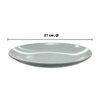 Imagen de Plato ceramica gris 8,5inch
