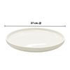 Imagen de Plato ceramica gris brilloso 10,5inch