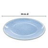 Imagen de Plato ceramica brilloso 10inch-celeste