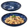 Imagen de Plato ceramica azul brilloso 10inch