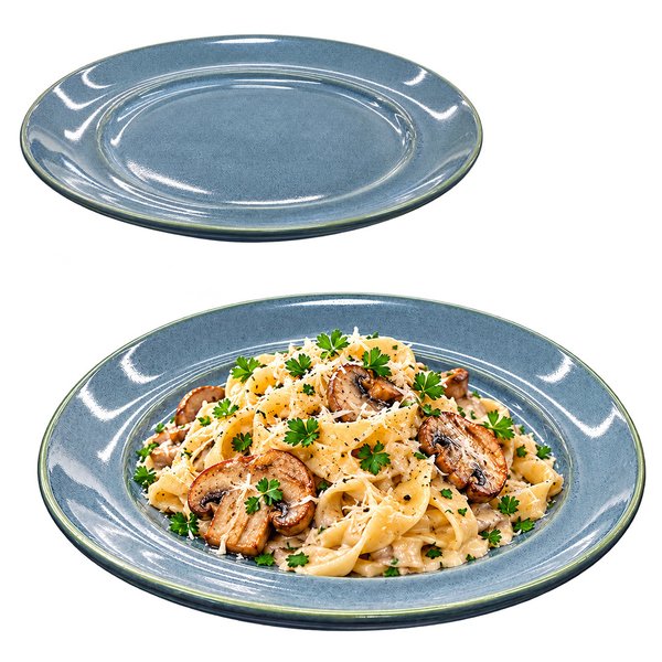 Imagen de Plato ceramica azul 10,75inch
