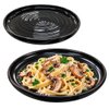 Imagen de Plato ceramica negro brilloso 10,3inch
