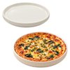 Imagen de Plato ceramica blanco mate 8inch-borde alto