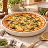 Imagen de Plato ceramica blanco mate 8inch-borde alto