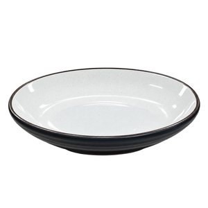 Imagen de Plato ceramica 8inch-borde alto oscuro