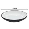 Imagen de Plato ceramica 8inch-borde alto oscuro