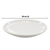 Imagen de Plato ceramica blanco 8inch