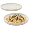 Imagen de Plato ceramica gris brilloso 8inch