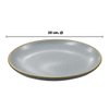 Imagen de Plato ceramica gris mate 8inch