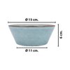 Imagen de Bowl ceramica 6x6,5cm.-borde oscuro