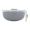 Imagen de Bowl ceramica gris mate 15x7cm.