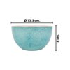 Imagen de Bowl ceramica azul 13,5x8cm