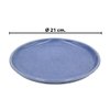 Imagen de Plato ceramica azul 8inch
