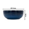 Imagen de Bowl ceramica azul brilloso 14x7cm