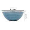Imagen de Bowl ceramica celeste brilloso 17x6,5cm