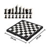 Imagen de Juego de mesa en caja AJEDREZ plegable- 25X12,5cm