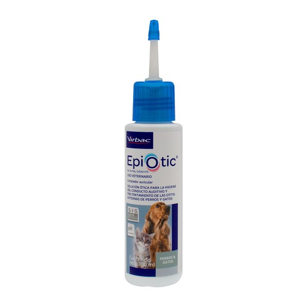 Imagen de Virbac EpiOtic SIS Solución Antiséptica de Limpieza Ótica 100 ml