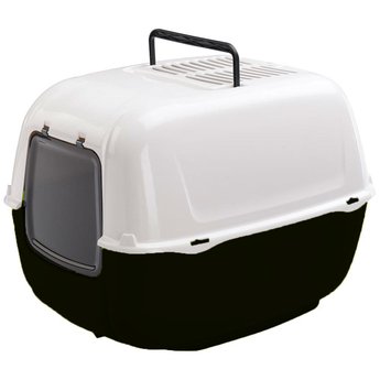 Imagen de Baño Cerrado Para Gato FERPLAST Toilet Home Prima Negro