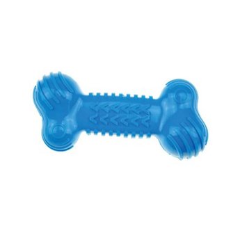 Imagen de Juguete Para Perro MPETS Hueso De Goma Celeste