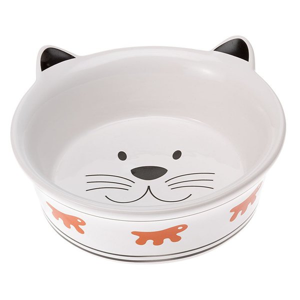Imagen de Plato Gato Cerámica FERPLAST Venere Mediano