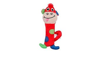 Imagen de Juguete Para Perro PAWISE Peluche Palo Mono - Color rojo