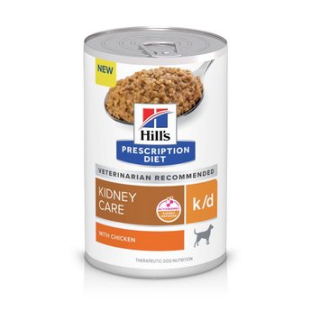 Imagen de Snack Lata Paté HILLS K/D Kidney Care 370 grs.