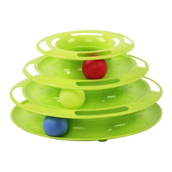 Imagen de Juguete Para Gato PAWISE Track Tower - Verde