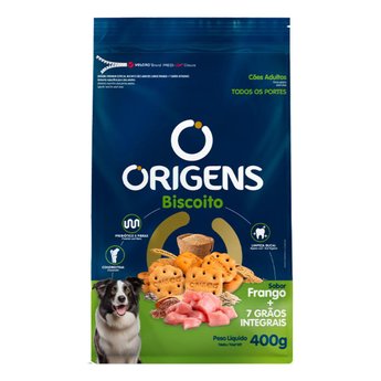 Imagen de Snack Galleta ORIGENS Para Perro Adulto Todas Las Razas Sabor Pollo 400 grs