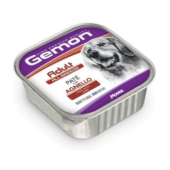 Imagen de Snack Paté GEMON Para Perro Adulto Sabor Cordero 150 grs