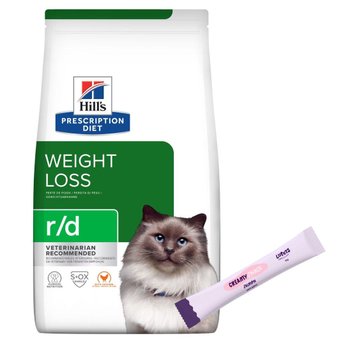 Imagen de Alimento HILLS Gato R/D Dietético 1,8 kg + Regalo