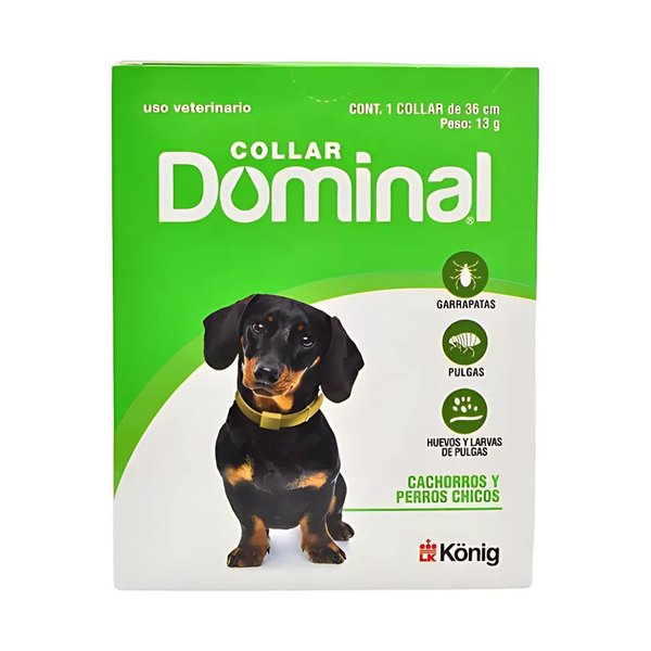 Imagen de Collar Antipulgas DOMINAL Perro Cachorro y Pequeños