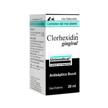 Imagen de Antiséptico Bucal CLORHEXIDIN GINGIVAL 20 ml