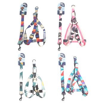 Imagen de Arnés Para Perro LILI MASCOTA Figuras Con Correa ABT-696 - Varios Diseños