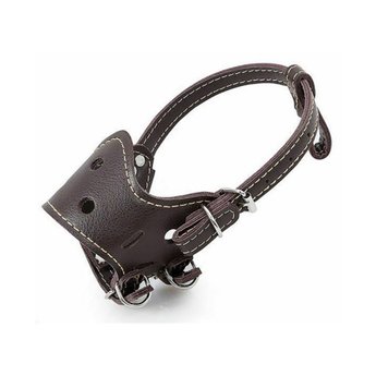 Imagen de Bozal Para Perro LILI MASCOTA Cuero Reforzado - Talle XL