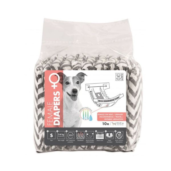 Imagen de Pañales MPETS Diapers Para Hembra Talle S - 10 Unidades