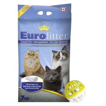 Imagen de Arena Sanitaria EUROLITTER 7 kg + Regalo