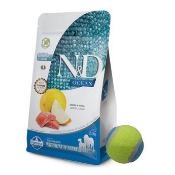 Imagen de Alimento NYD Perro Ocean Adulto Raza Mediana y Grande Sabor Salmón 2,5 kg + Regalo