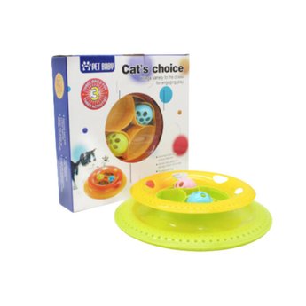 Imagen de Juguete Para Gato PET BABY Cat's Choice Comida y 3 Pelotas