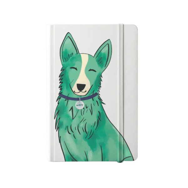 Imagen de Cuaderno De Notas M-PETS Petjoy Perro - Color Verde