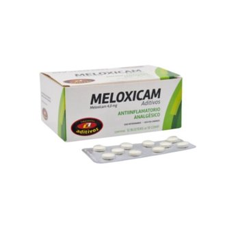 Imagen de Antiinflamatorio y Analgésico MELOXICAM 4 mg 1 comprimido