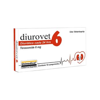 Imagen de DIUROVET Unimedical 10 Comprimidos