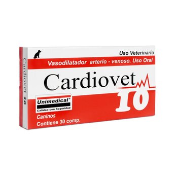 Imagen de CARDIOVET 10 Unimedical 30 Comprimidos