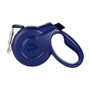Imagen de Correa Retractil Para Perro FIDA Styleash 5 mts Talle S Azul