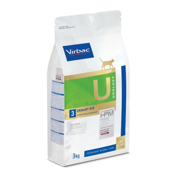 Imagen de Alimento HPM VIRBAC Gato Urinary WIB 3 Kg