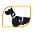 Imagen de Arnés Para Perro FERPLAST Easy P Talle S Gris