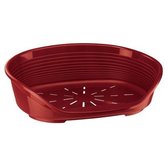 Imagen de Cama Para Perro FERPLAST Siesta Deluxe 2 Bordó