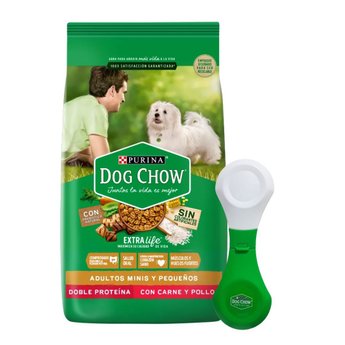 Imagen de Alimento DOG CHOW Perro Adulto Raza Pequeña 8 Kg + Regalo