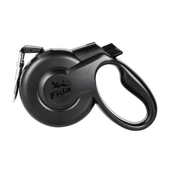 Imagen de Correa Retractil Para Perro FIDA Styleash 3 mts Talle XS Negro