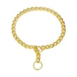 Imagen de Collar Para Perro LILI MASCOTA Ahorque Dorado 4.5 x 70 cm
