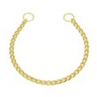 Imagen de Collar Para Perro LILI MASCOTA Ahorque Dorado 4.5 x 70 cm